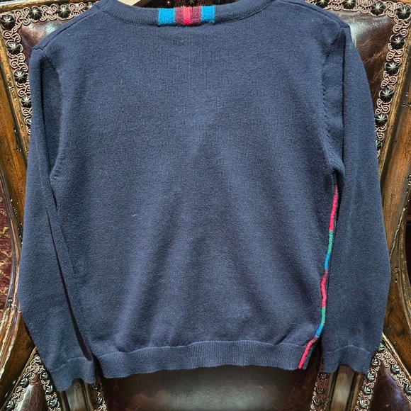 PAUL SMITH JUNIOR  Cotton & Cashmere Cardigan - Picture 4 of 9